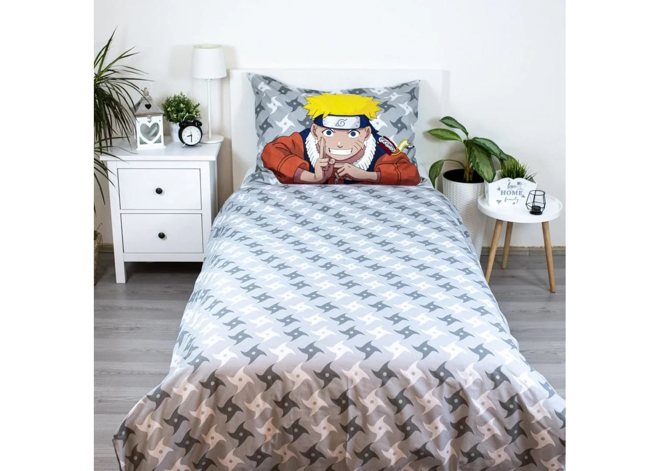 Naruto Bettwäsche Set Baumwolle 140x200 cm mit Kissenbezug - Bild 3