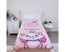 Disney Marie Aristocats Kinderbettwäsche Rosa 100x135cm Bild 1