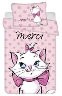 Disney Marie Aristocats Kinderbettwäsche Rosa 100x135cm Bild 2