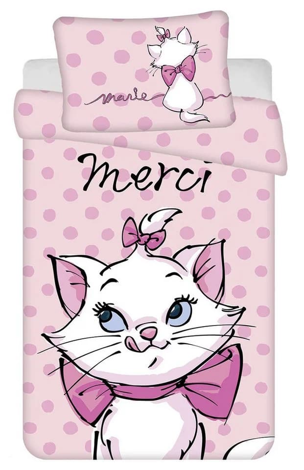 Disney Marie Aristocats Kinderbettwäsche Rosa 100x135cm - Bild 2