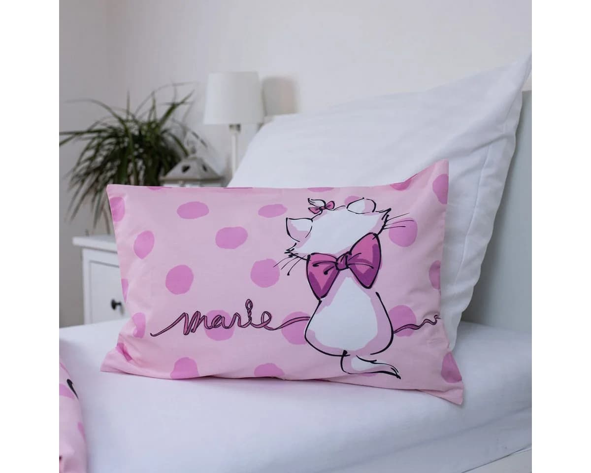 Disney Marie Aristocats Kinderbettwäsche Rosa 100x135cm - Bild 4