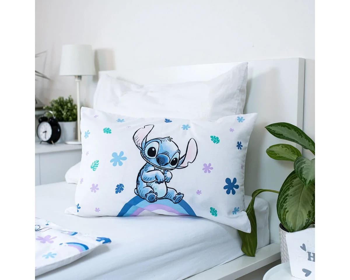Lilo & Stitch Babybettwäsche Wendebettwäsche Baby 2-tlg. 100x135 + 40x60 cm, Baumwolle, 2 teilig, 100% Baumwolle, trocknergeeignet - Bild 5