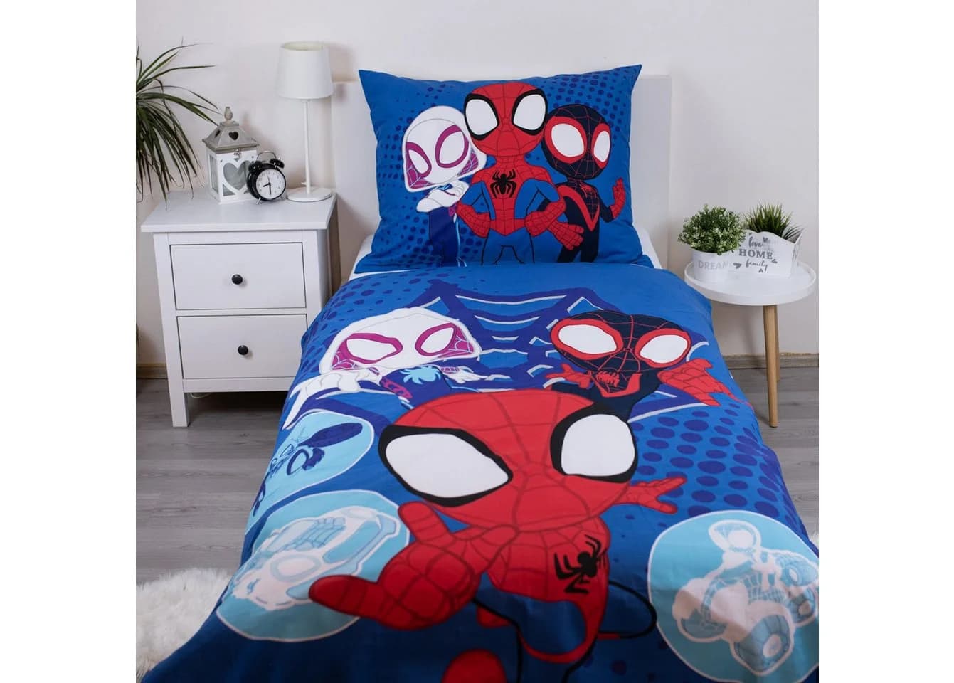 MARVEL Bettwäsche Wendebettwäsche Spidey Amazing Friends Baumwolle - Bild 2