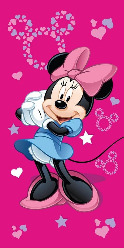 Disney Strandtuch Minnie Mouse 100% Baumwolle