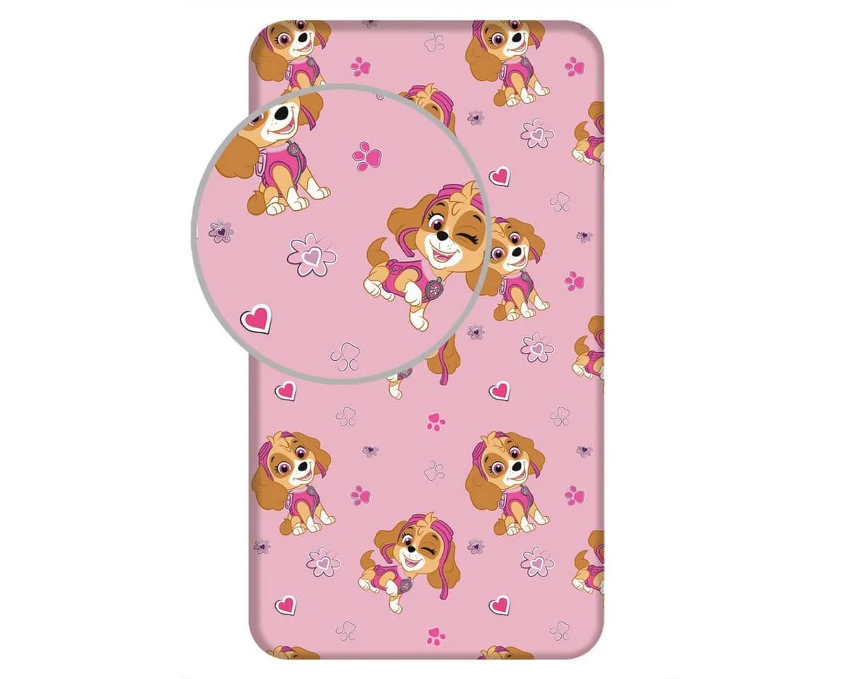 Jerry Fabrics Spannbettlaken Paw Patrol 100 % Baumwolle - Bild 2