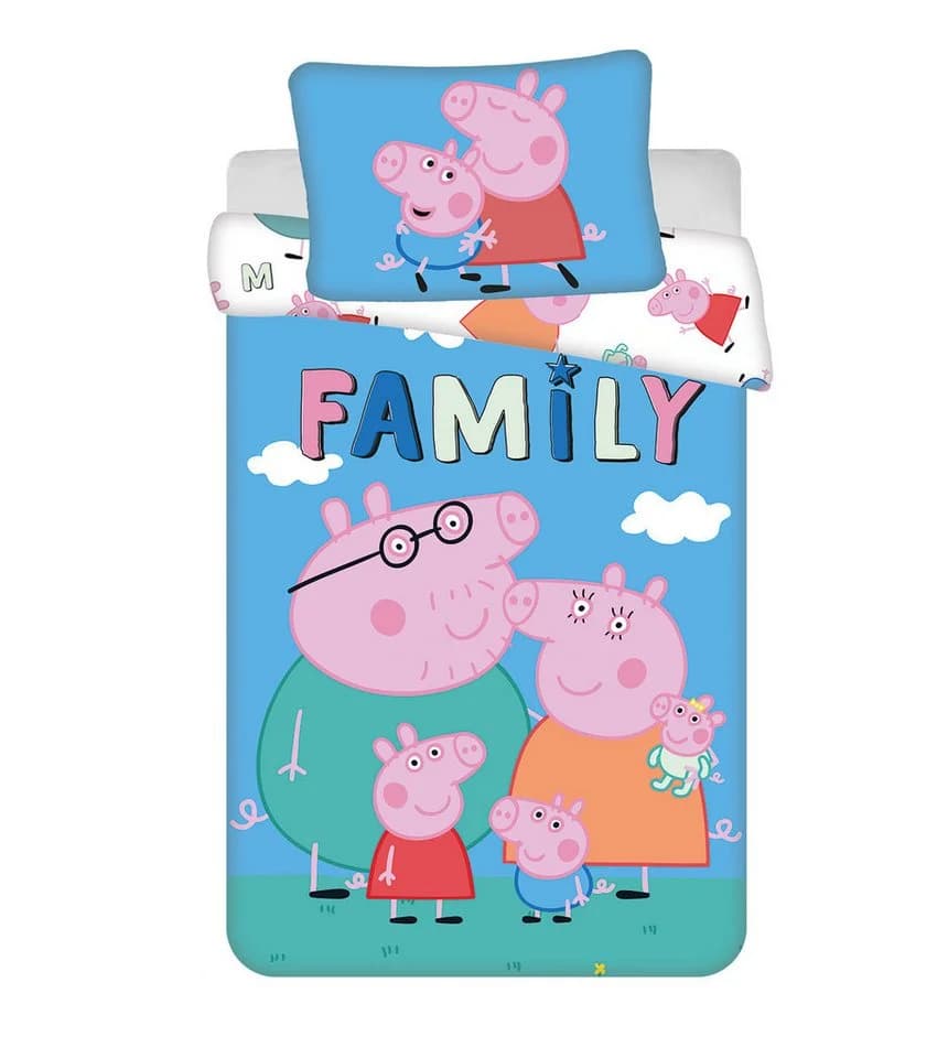 Jerry Fabrics Kinderbettwäsche Peppa Pig Set 100x135 cm - Bild 3
