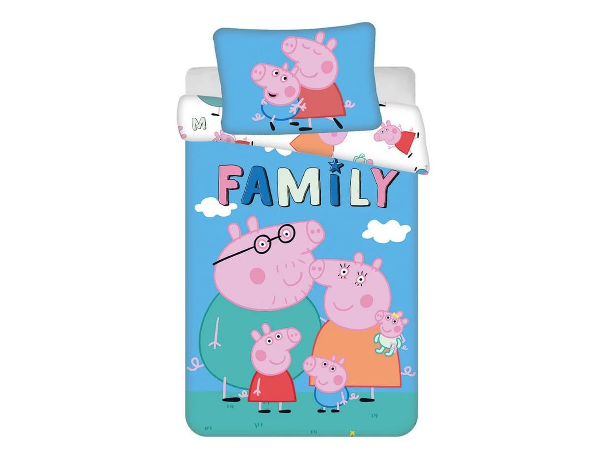 Jerry Fabrics Kinderbettwäsche Peppa Pig Set 100x135 cm - Bild 4