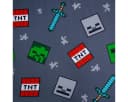 Jerry Fabrics Minecraft Spannbettlaken Grau We Got This Design Bild 3