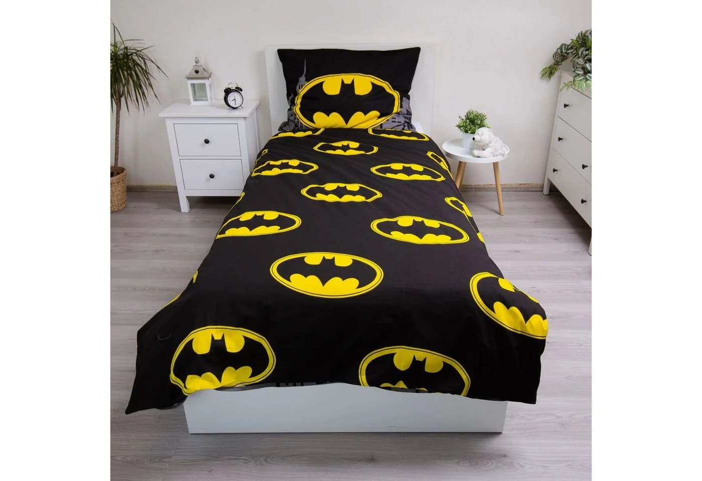 Batman Bettwäsche Set The Emblem 100% Baumwolle - Bild 3