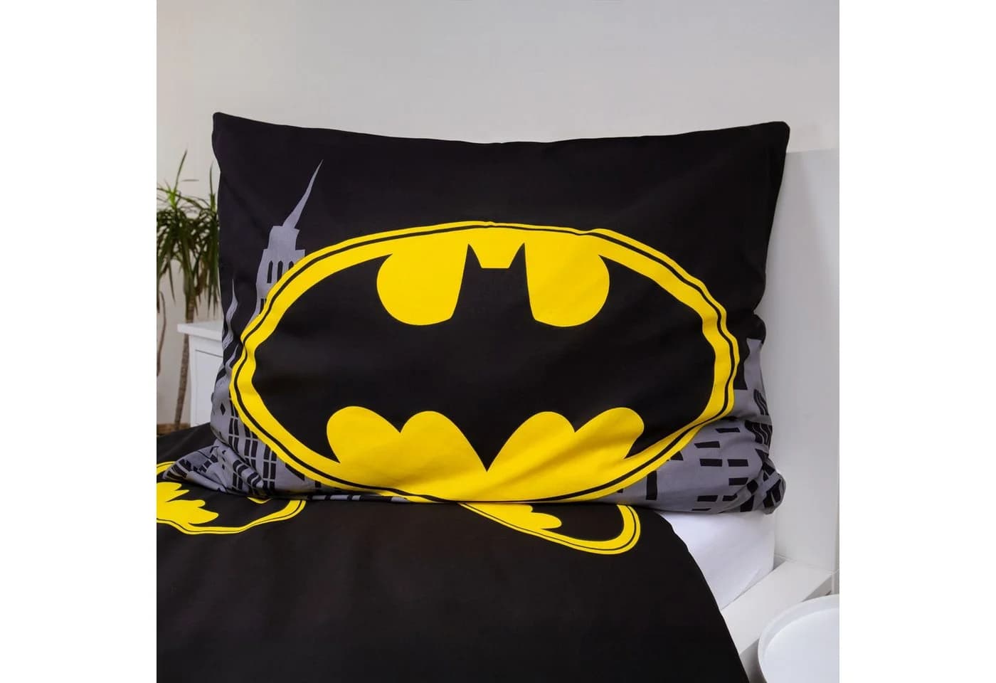 Batman Bettwäsche Set The Emblem 100% Baumwolle - Bild 4