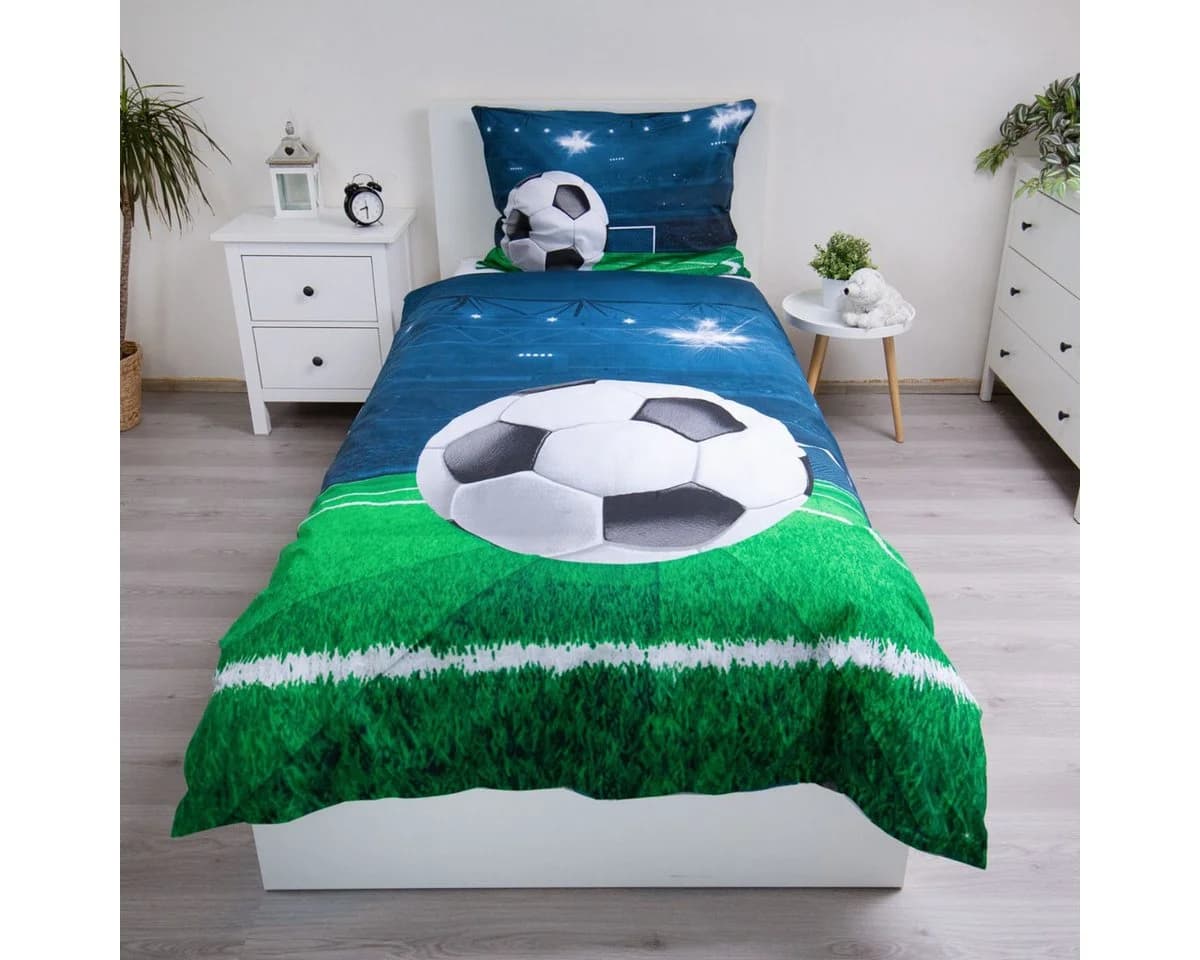 Jerry Fabrics Bettwäsche Football 100% Baumwolle