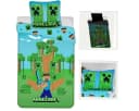 Minecraft Bettwäsche Jungle Fight Glow-in-the-Dark Bild 2