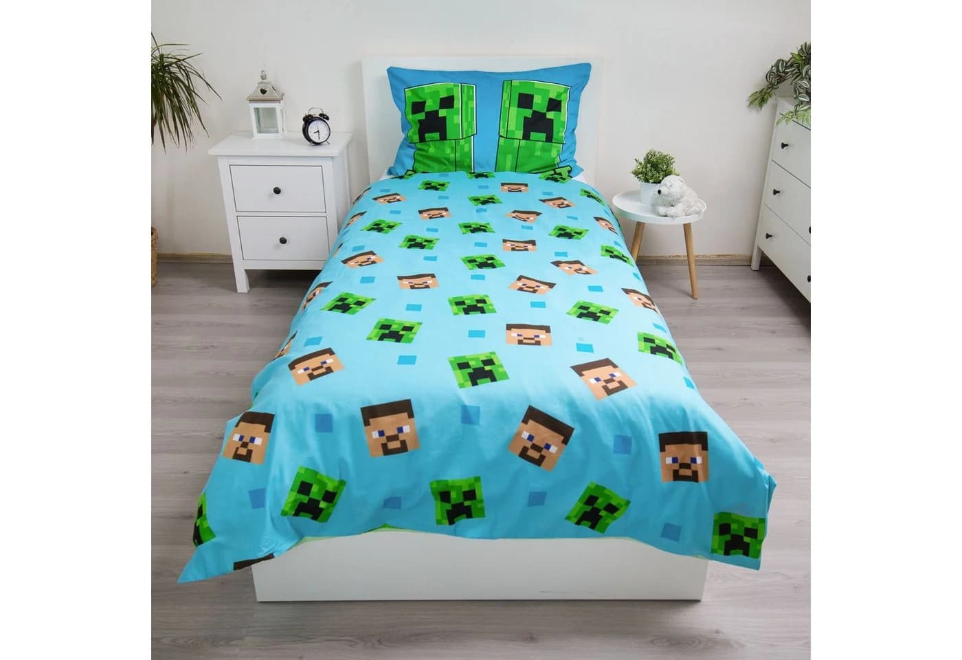 Minecraft Bettwäsche Jungle Fight Glow-in-the-Dark - Bild 3