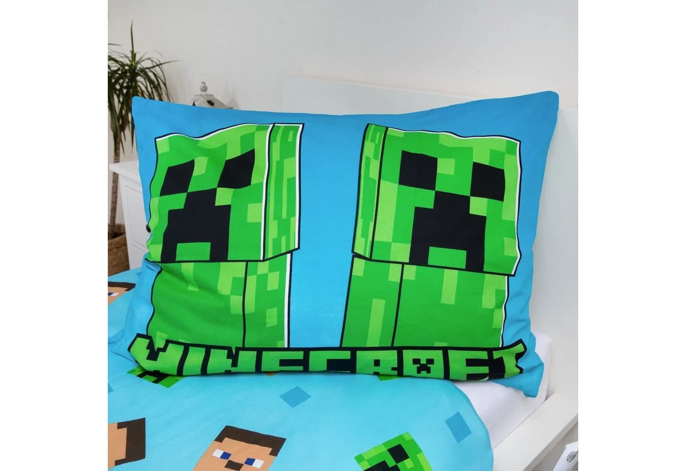 Minecraft Bettwäsche Jungle Fight Glow-in-the-Dark - Bild 4
