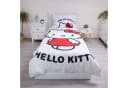 Hello Kitty Kinderbettwäsche 140x200 cm mit Kissenbezug 70x90 cm Baumwolle 2-teilig Wendebettwäsche Bild 1