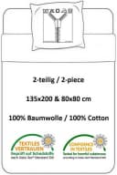 Jerry Fabrics Marvel Avengers Bettwäsche-Set 135x200 & 80x80 Baumwolle Bild 4