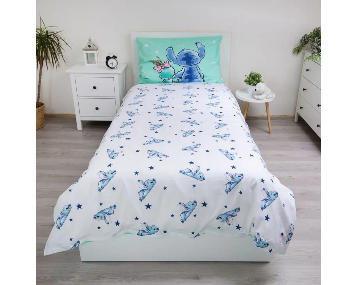 Lilo & Stitch Bettwäsche Wendebettwäsche Stitch mit Scrump 140x200 cm - Bild 3