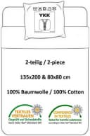 Jerry Fabrics Bettwäsche Set Hase Grau Weiß 100% Baumwolle Bild 3