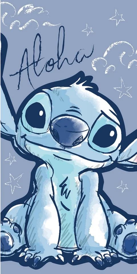 Lilo & Stitch Badetuch 70 x 140 cm Baumwolle