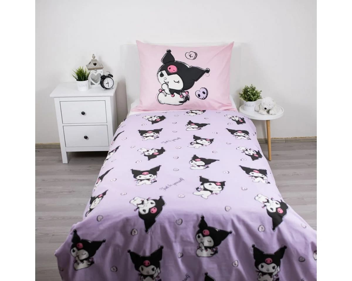 Hello Kitty Bettwäsche Set 140x200 cm + 70x90 cm 2-teilig - Bild 3