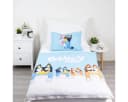 Jerry Fabrics Bluey Babybettwäsche Set Familie 100x135 cm 100% Baumwolle Bild 1