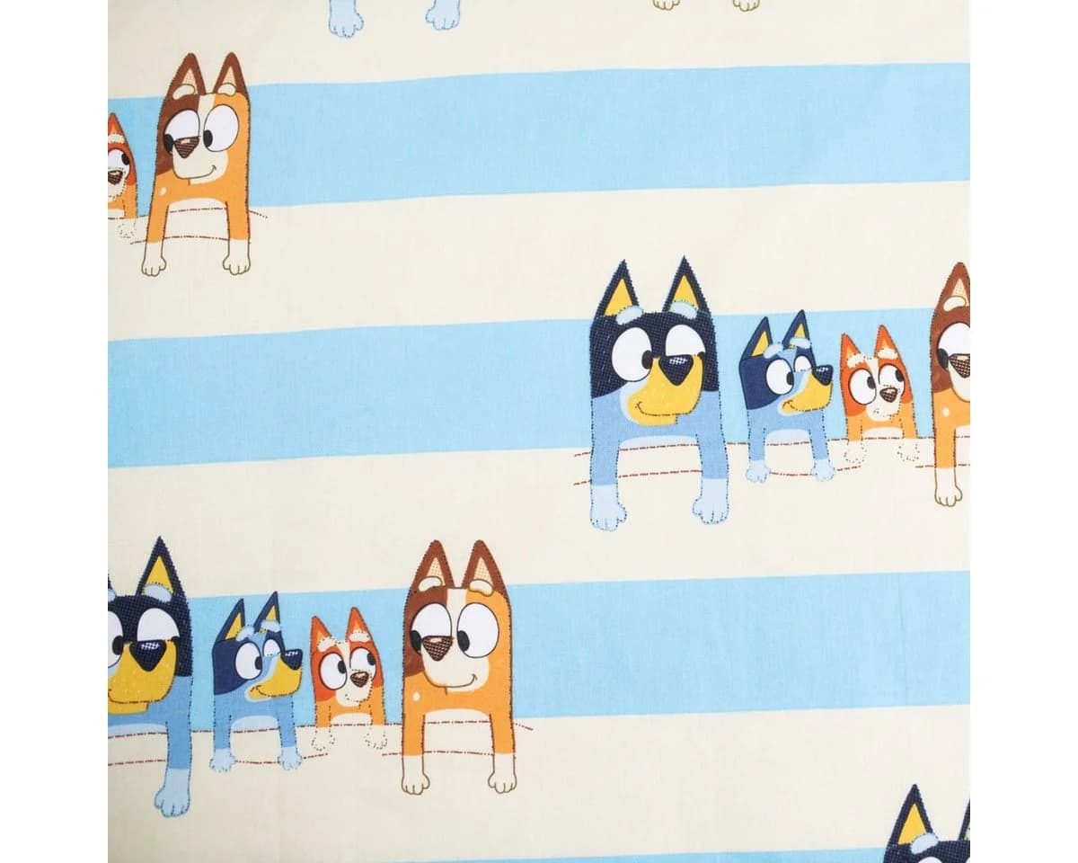 Jerry Fabrics Bluey Babybettwäsche Set Familie 100x135 cm 100% Baumwolle - Bild 4