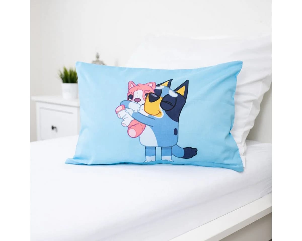 Jerry Fabrics Bluey Babybettwäsche Set Familie 100x135 cm 100% Baumwolle - Bild 5