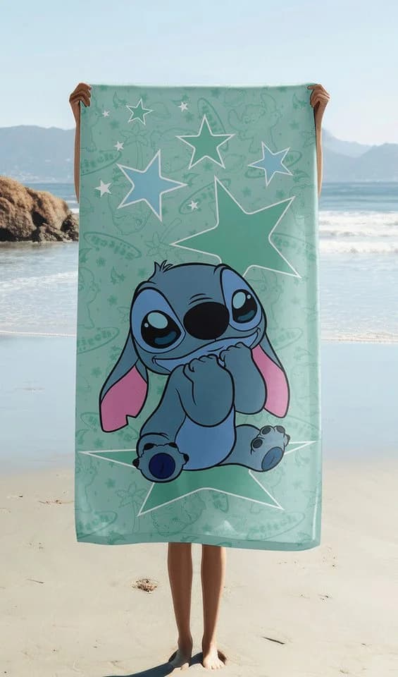 Lilo & Stitch Badetuch 100% Baumwolle 70x140 cm