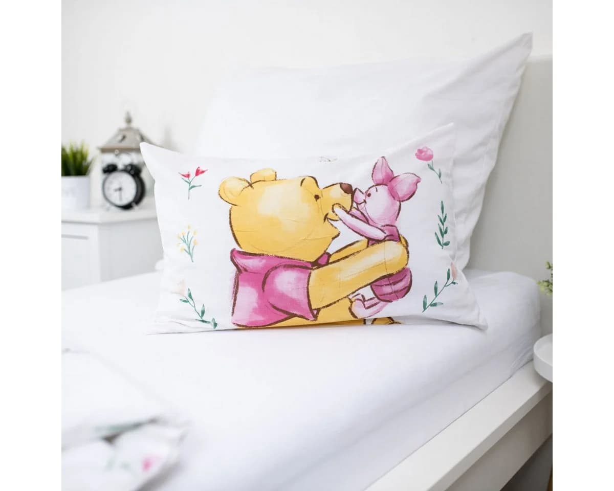 Disney Winnie Puuh Babybettwäsche Set Baumwolle mit Reißverschluss - Bild 5