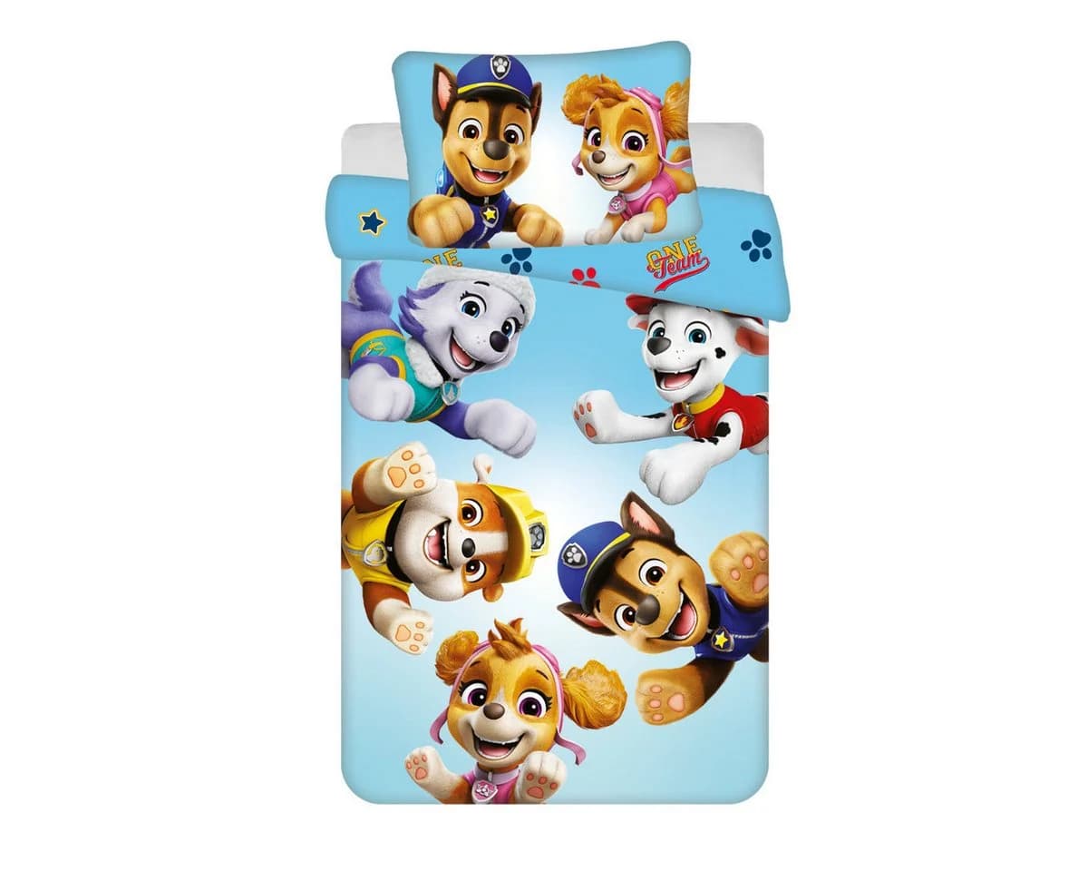 PAW PATROL Bettwäsche Set 2-tlg. 100x135 cm Bunt Baumwolle - Bild 2