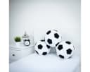 Jerry Fabrics Dekokissen Football 3D Kuschelkissen bunt Bild 1
