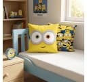 Jerry Fabrics Dekokissen Minions Watch me Bob 40x40 cm Gelb Bild 3