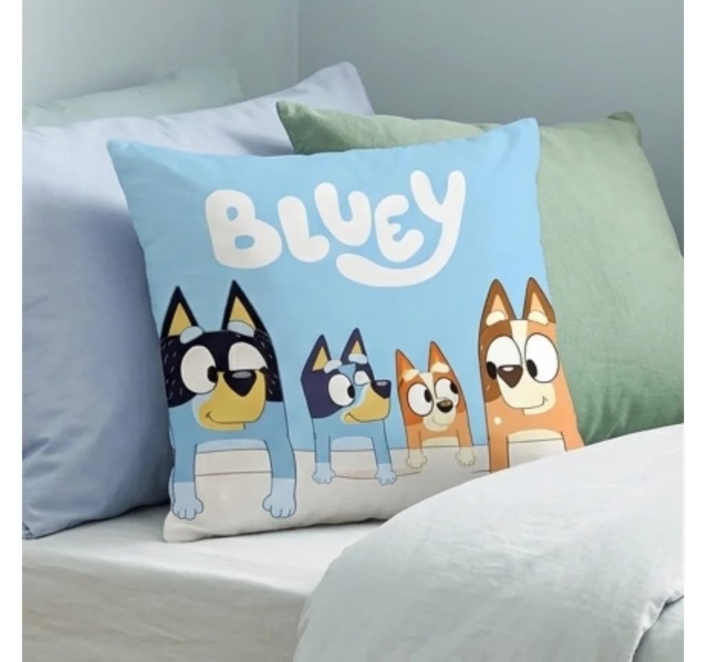 Jerry Fabrics Bluey Dekokissen Let's Play 40x40 cm