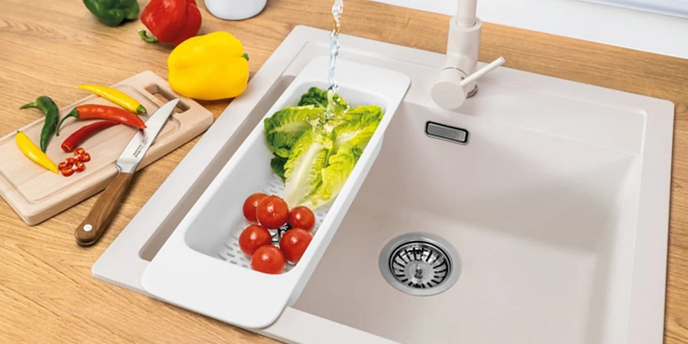 Tescoma Küchensieb PURO mit Halterung für Spüle - Bild 4