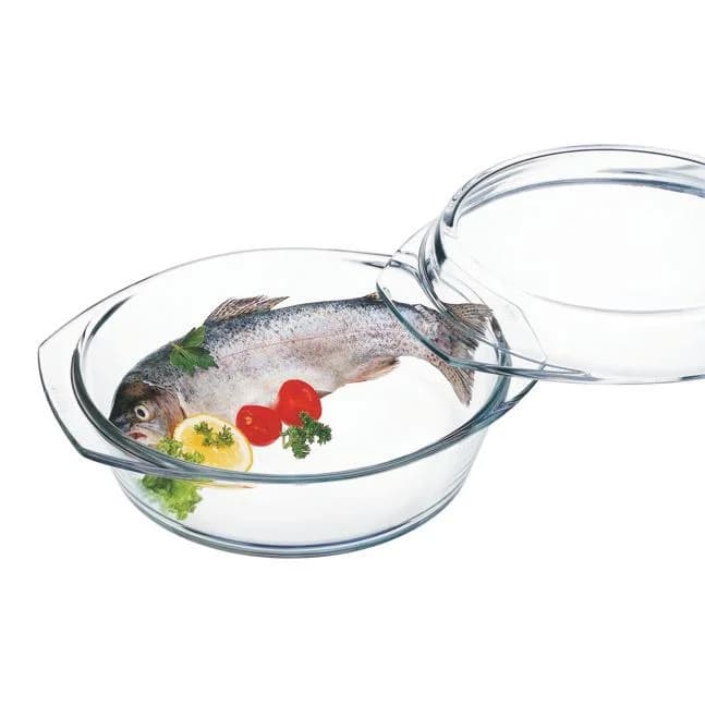 BOHEMIA CRISTAL Schüssel mit Deckel SIMAX 2,5 l