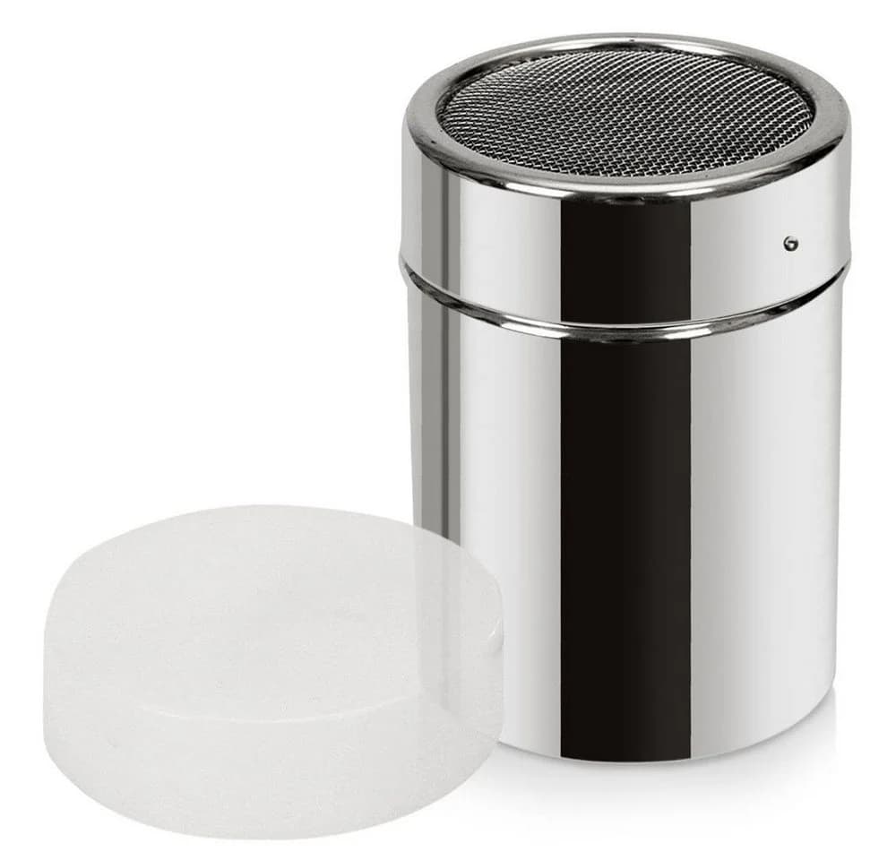 Orion Group Puderzuckerstreuer 2-tlg. Edelstahl Sieb transparent 300ml - Bild 2