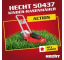 Hecht Kinder-Rasenmäher 50437 mit Perlen-Fangkorb Bild 1