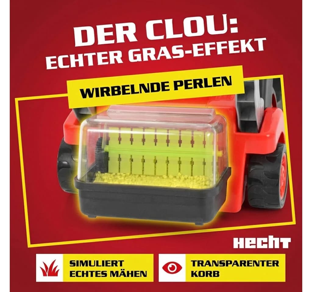 Hecht Kinder-Rasenmäher 50437 mit Perlen-Fangkorb - Bild 5