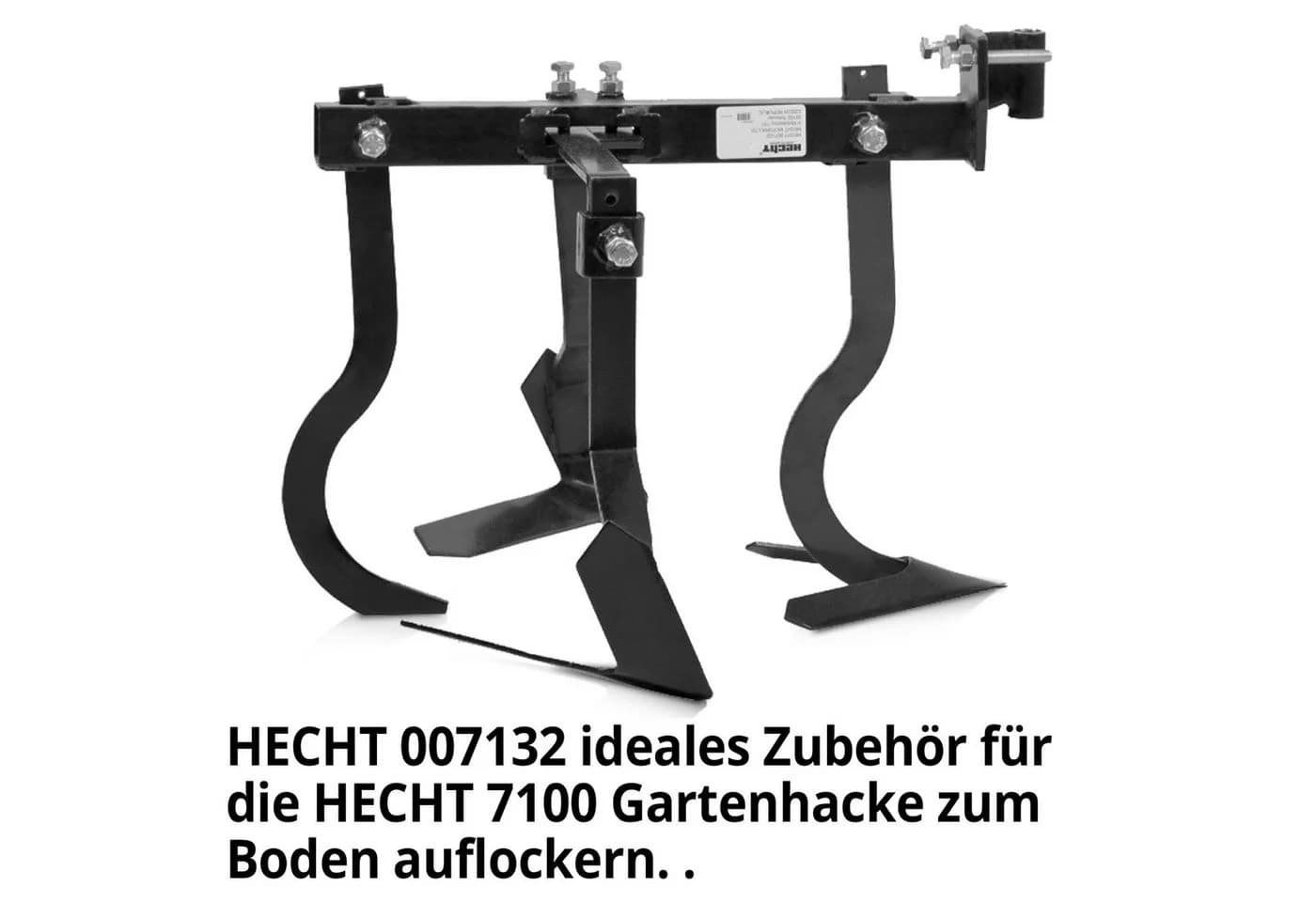 Hecht Grubber 007132 Egge für Motorhacke 7100 - Bild 3