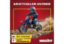 Hecht Elektro-Kindermotorrad Pocketbike 500W 36V 8Ah Akku Blau/Grün Bild 4