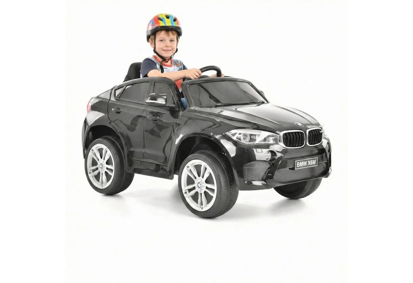 HECHT Elektro-Kinderauto BMW X6 Schwarz 12V Fernbedienung - Bild 2