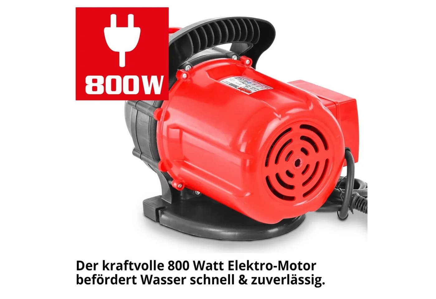 Hecht Gartenpumpe 3080 Kreiselpumpe 800W 3200l/h - Bild 3