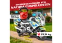 Hecht Elektro-Kindermotorrad BMW Police R1200RT Blau/Schwarz mit Sirene Bild 5