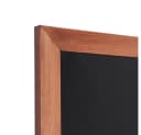 Showdown Displays Kreidetafel Natura 56x120 cm Hartholz Hellbraun Bild 1