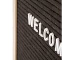 Showdown Displays Standregal Letterboard 40x60cm Holz Hellbraun Schwarz Bild 5