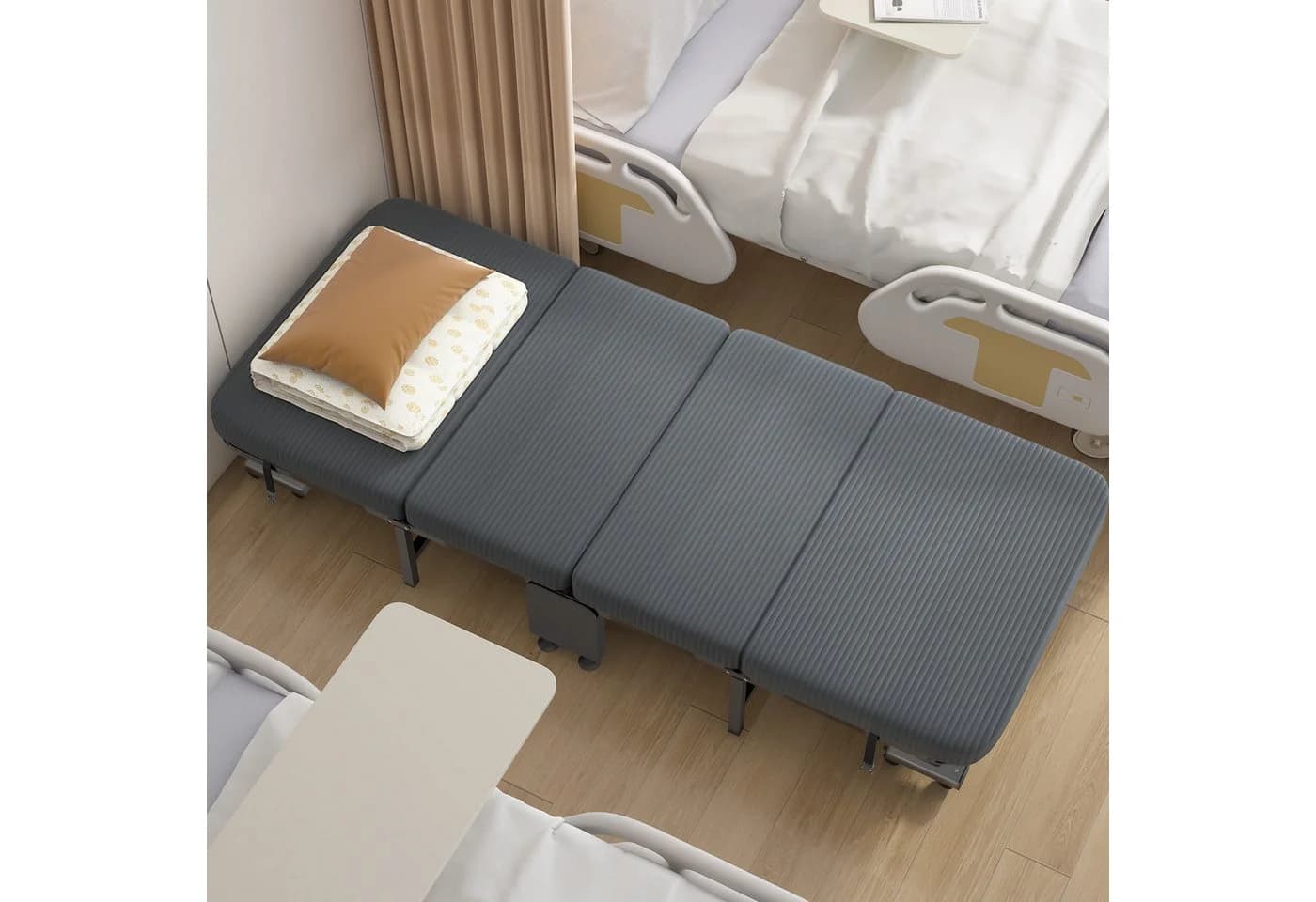 POPOLIC Klappbett 190x80cm mit Rollen - Bild 5