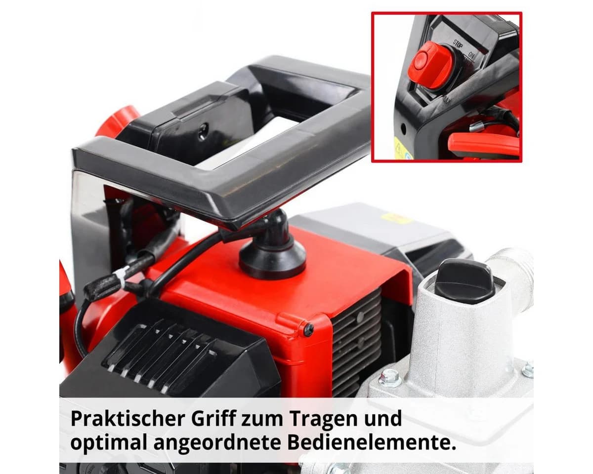 Hecht Benzin Wasserpumpe 352, 7000 l/h, 25m Förderhöhe - Bild 3