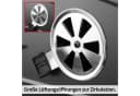 Hecht Holzkohlegrill California mit Thermometer und Transporträdern Bild 5