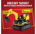 Hecht Elektro-Kinderbagger 52107 mit Fernbedienung & Baggerarm Bild 1