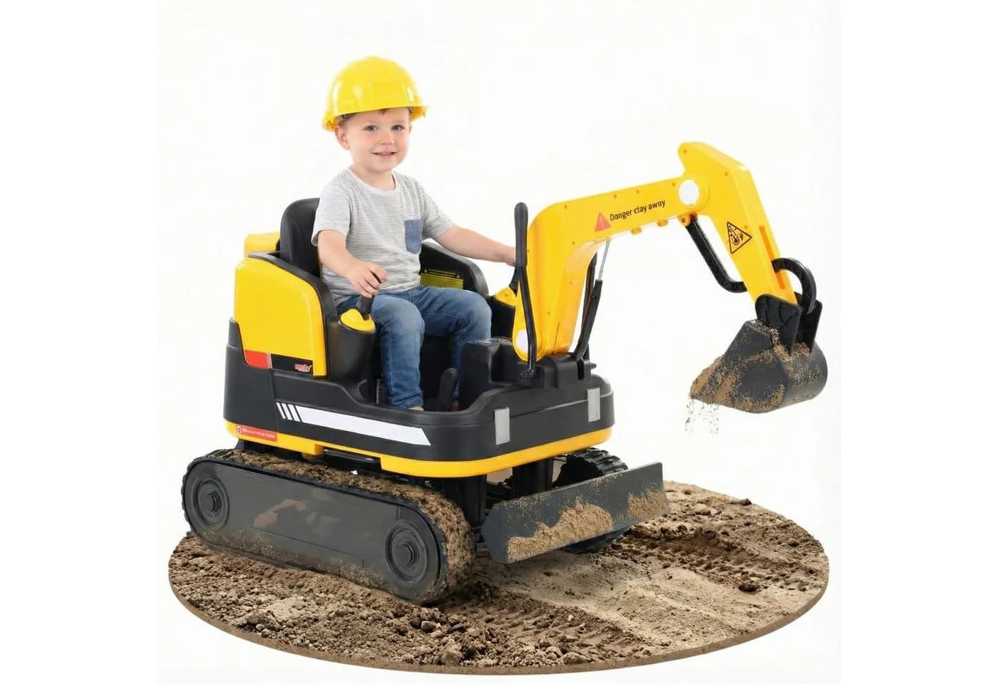 Hecht Elektro-Kinderbagger 52107 mit Fernbedienung & Baggerarm - Bild 2